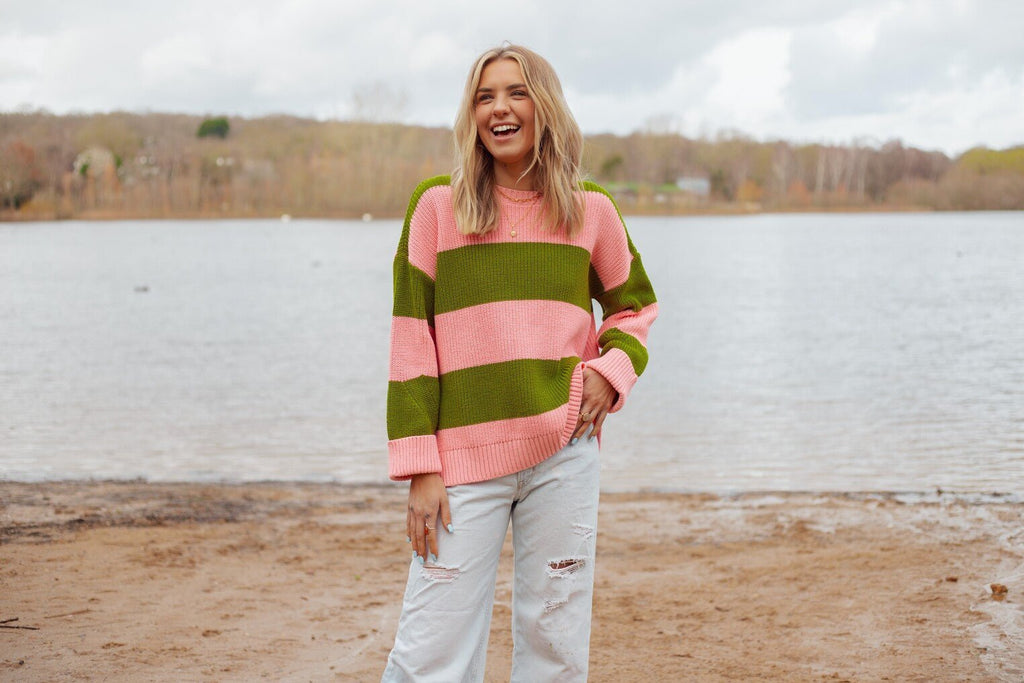 The Rhiannon Jumper: Why It’s on Pre-Order (and How You Can Help Bring It Back) 🩷💚 - Cara & The Sky