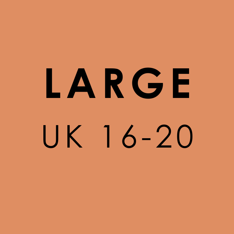 Size guide - Large UK 16-20