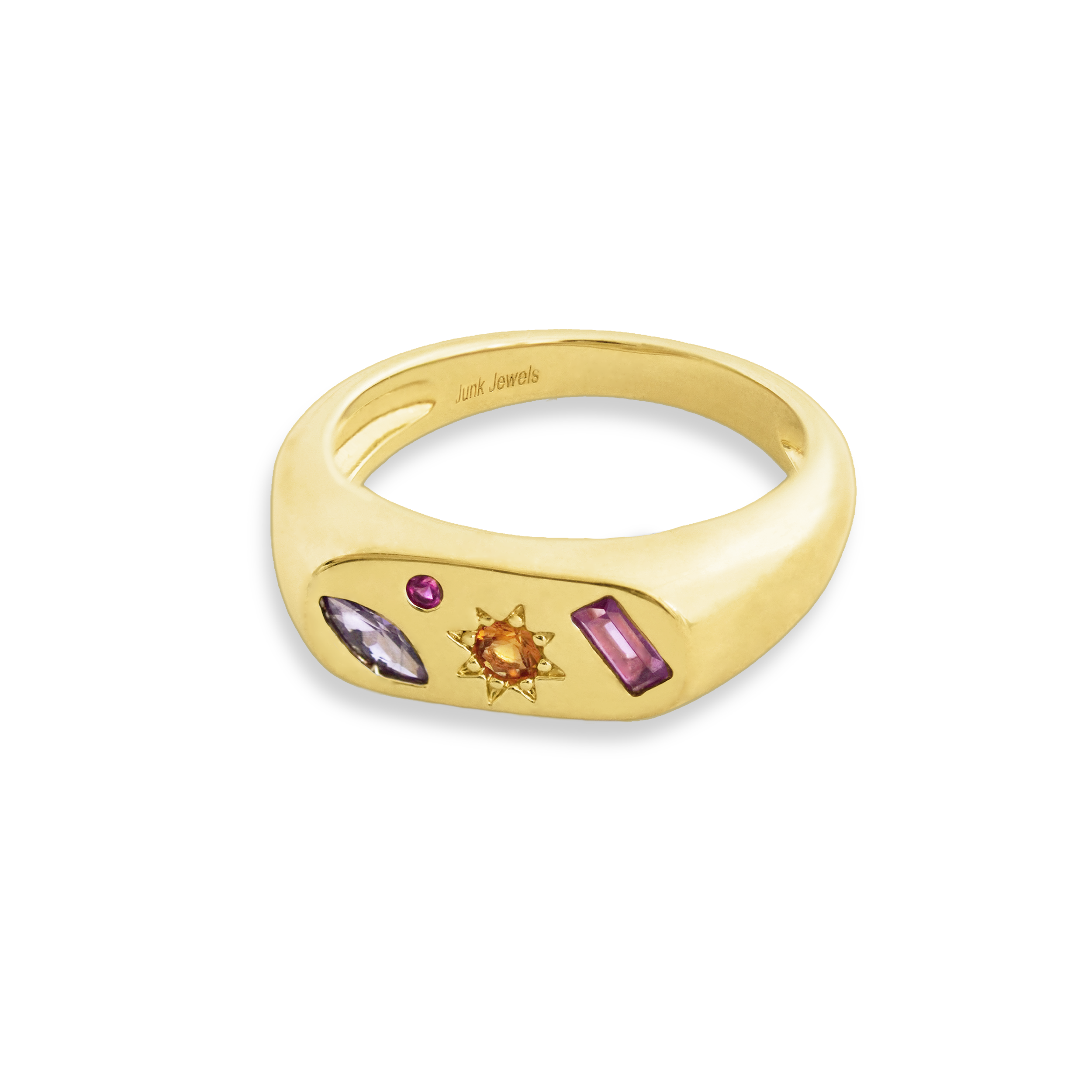 Kaleidoscope Gemstone Ring