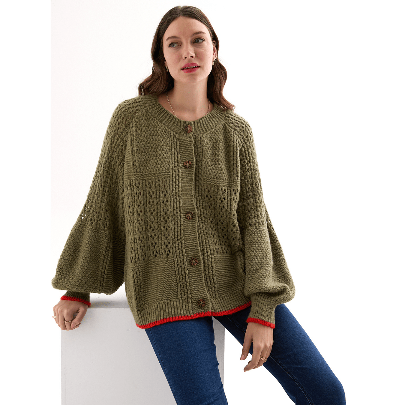 Brigit Chunky Knit Cardigan