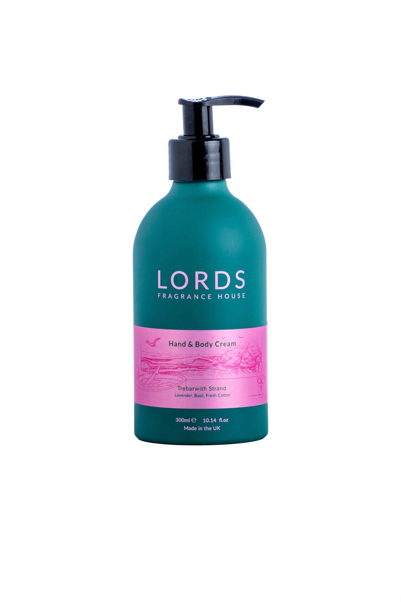 Hand & Body Cream Green Rinse & Repeat Aluminium Bottle