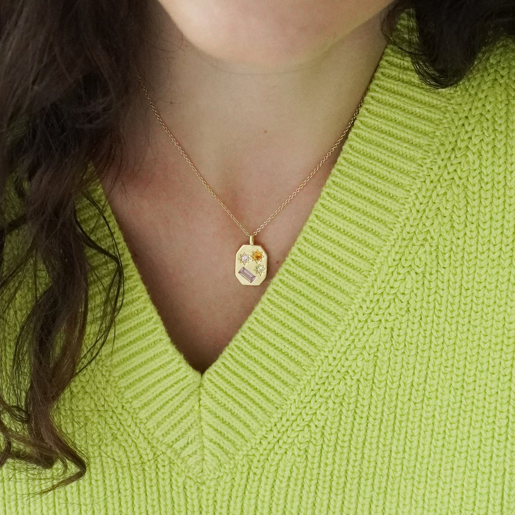 Kaleidoscope Disco Necklace - Cara & The Sky