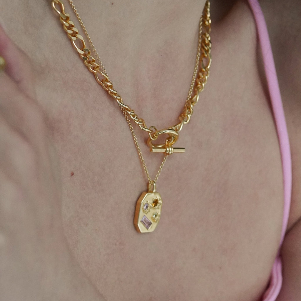 Kaleidoscope Disco Necklace - Cara & The Sky