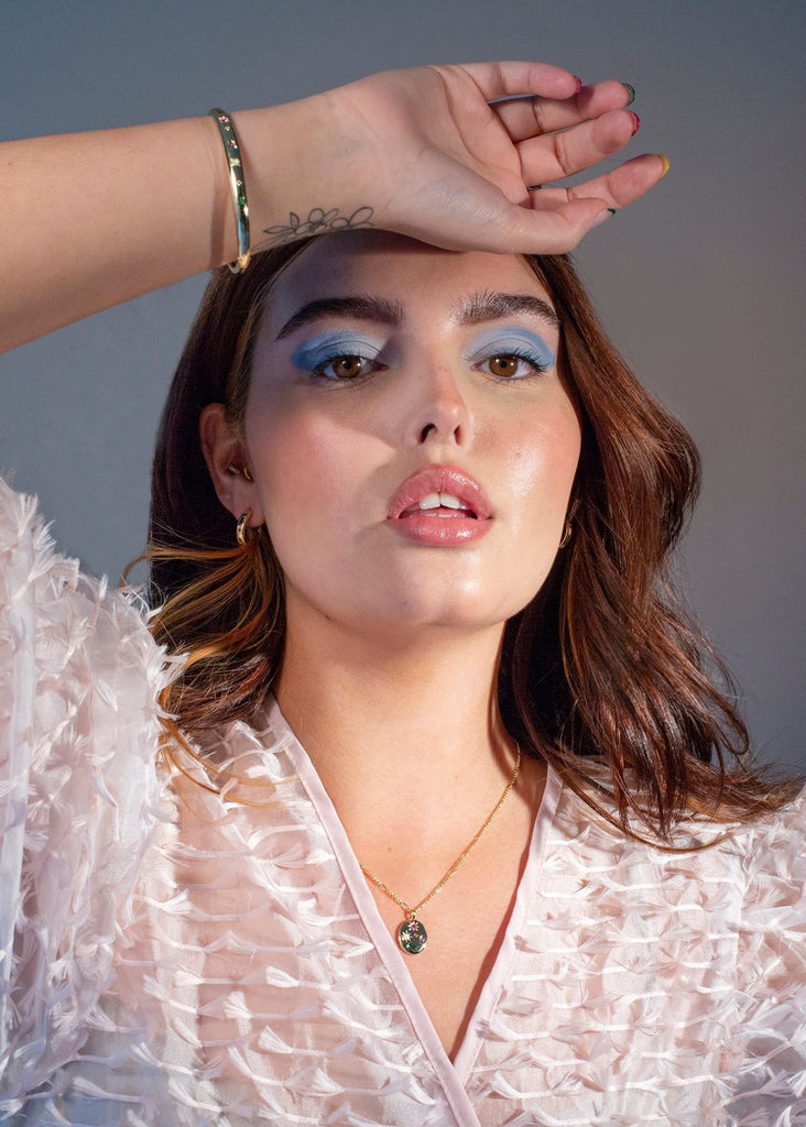 Kaleidoscope Gemstone Bangle - Cara & The Sky