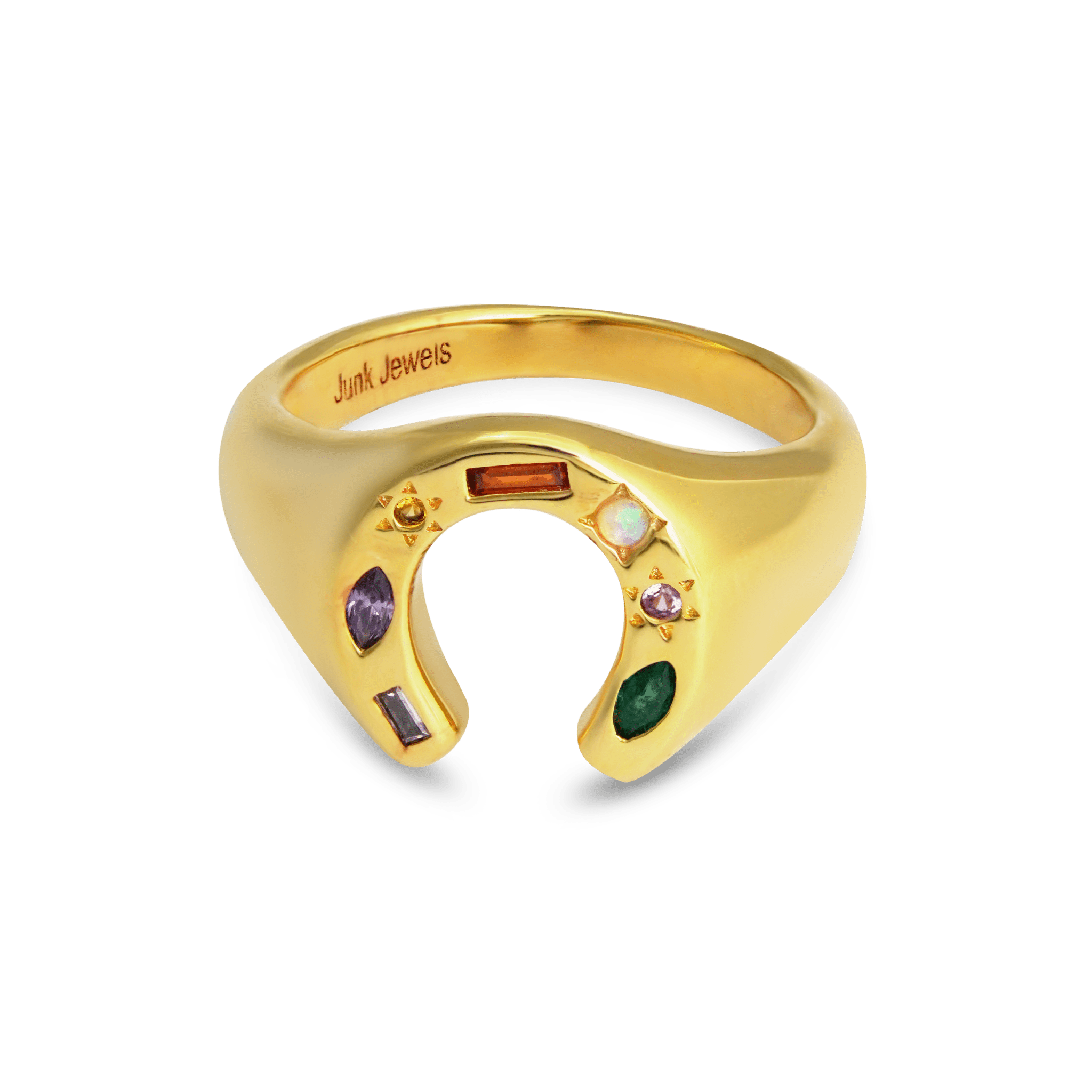 Kaleidoscope Lucky Charm Signet Ring