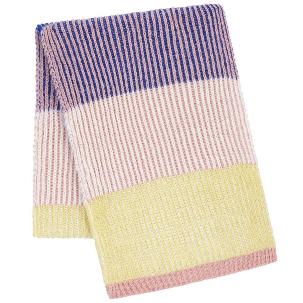 Leia Stripe Oversized Scarf - Pink - Cara & The Sky