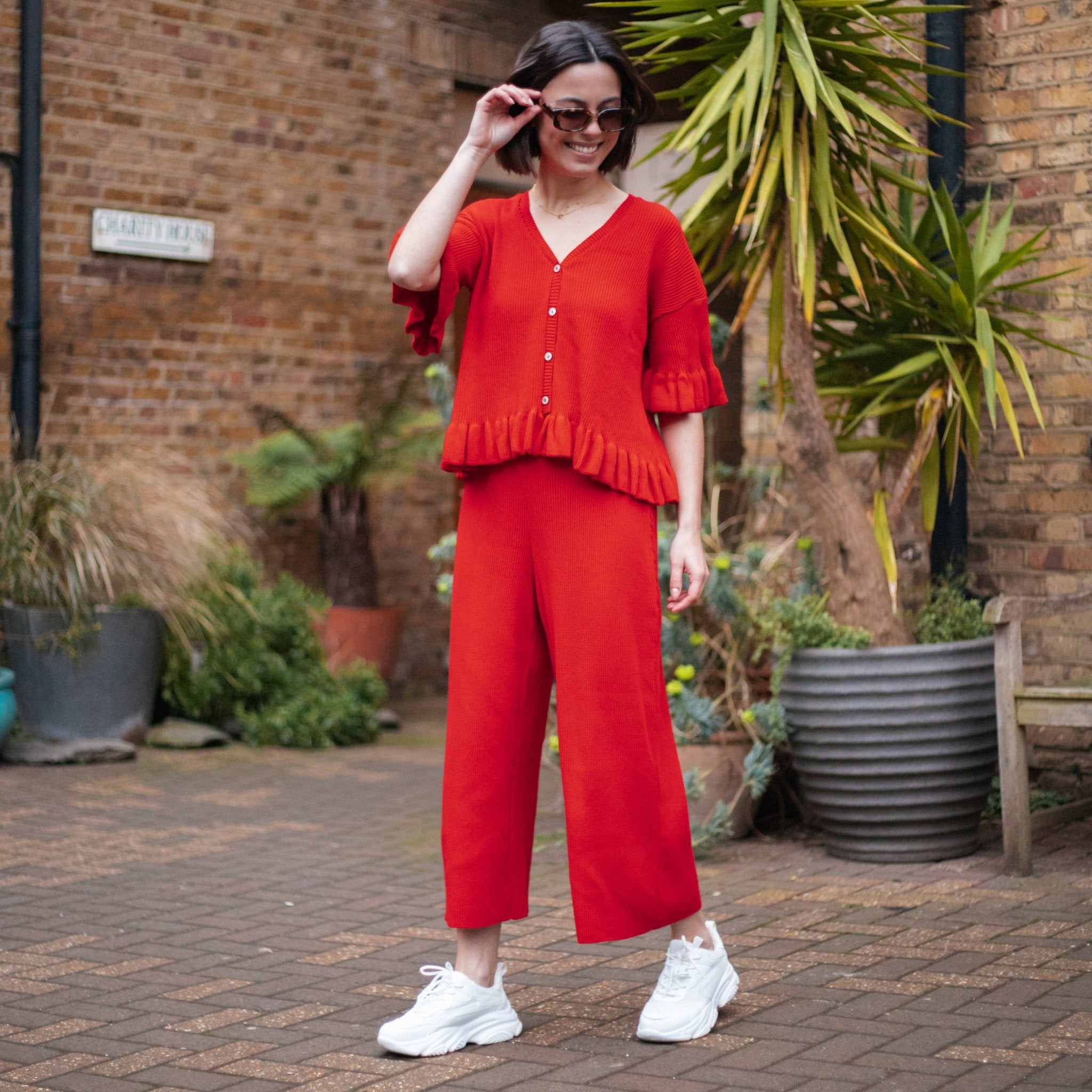 Marlow Ruffle Co Ord Cardigan