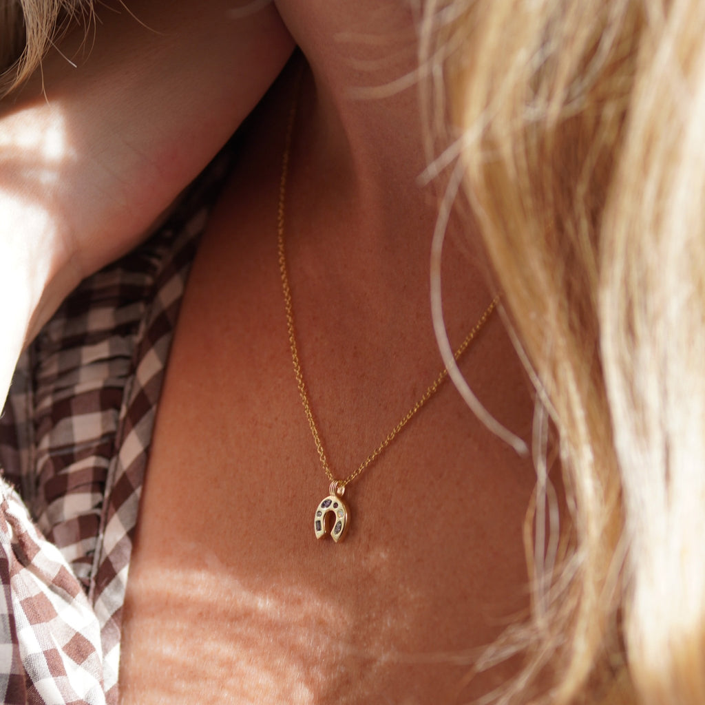 Mini Lucky Charm Necklace - Cara & The Sky