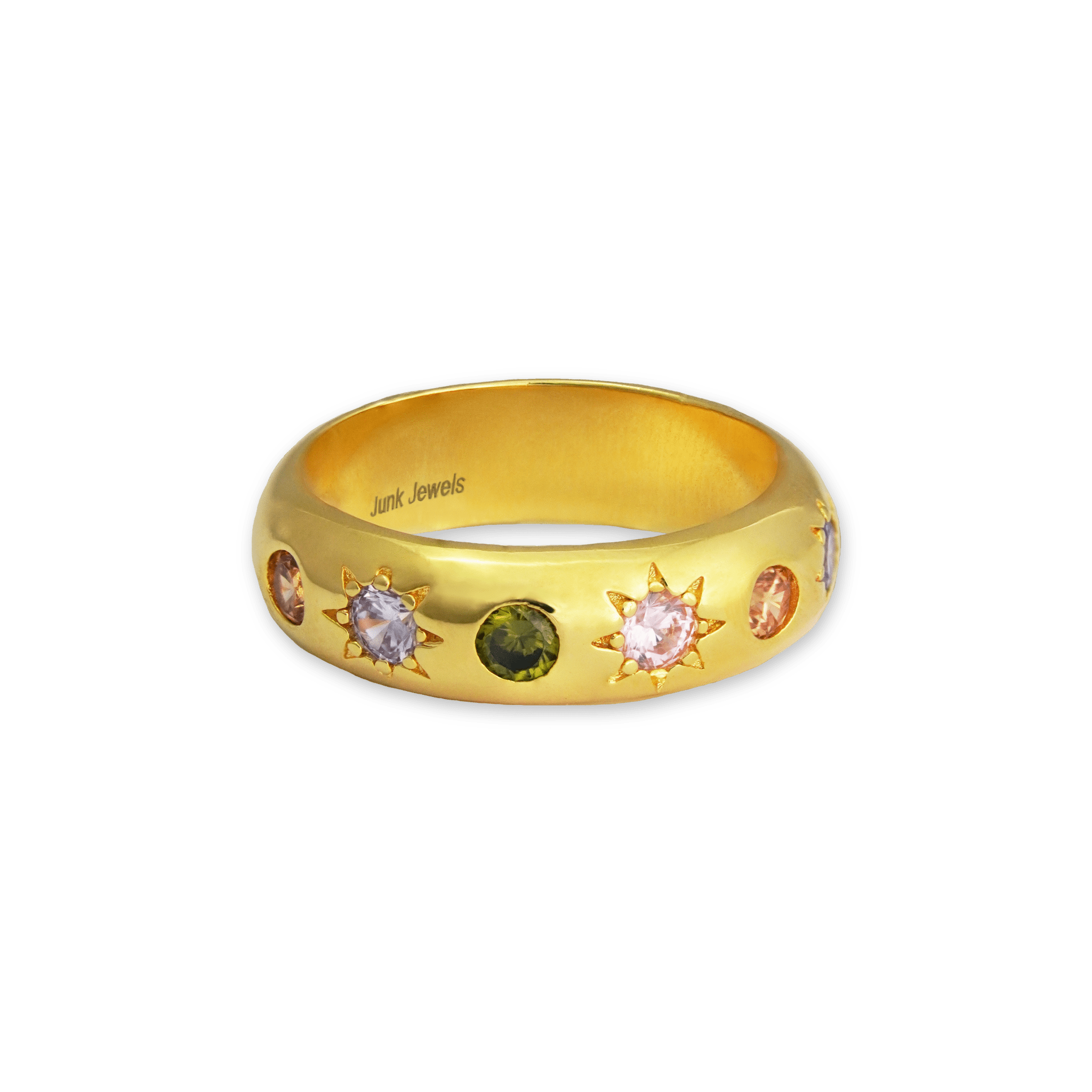 Pastel Chunky Band Ring