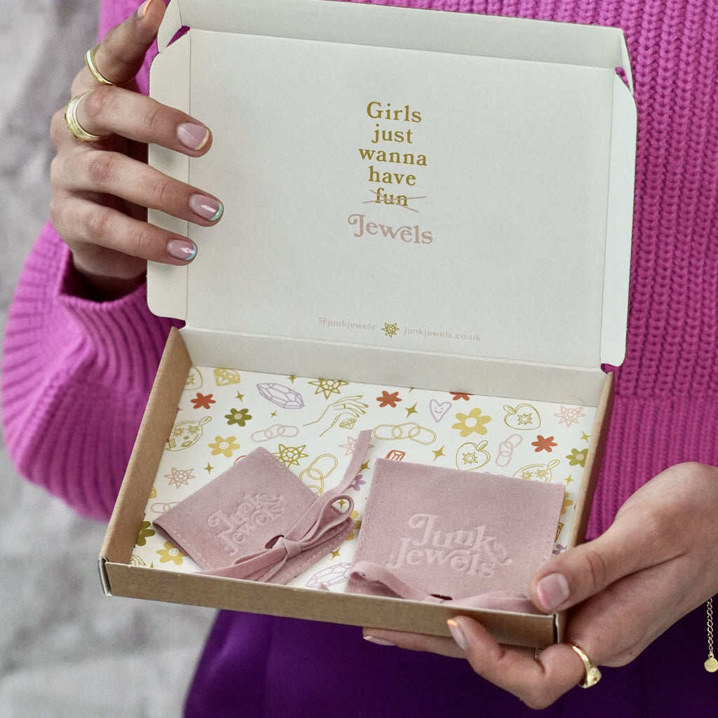 Pastel Stone Textured Hoop Earrings - Cara & The Sky