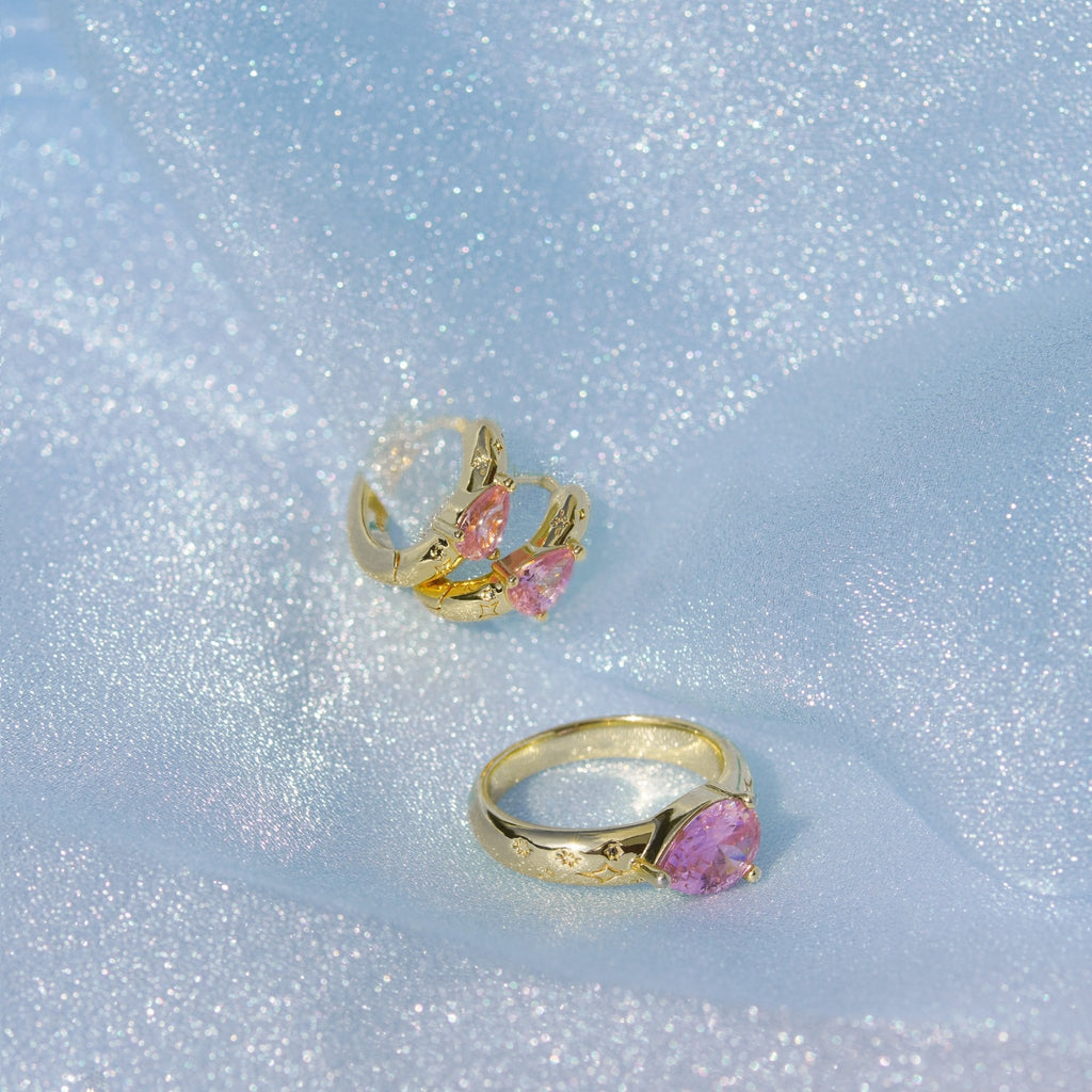 Pear Drop Gemstone Ring - Cara & The Sky