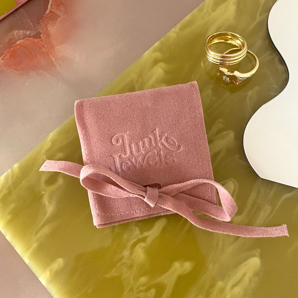 Pink Stone Petite Hoop Earrings - Cara & The Sky