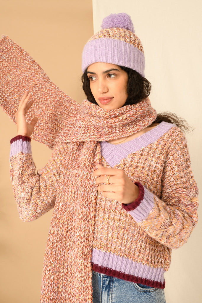 Amy Jumper, Hat & Scarf Set - Cara & The Sky