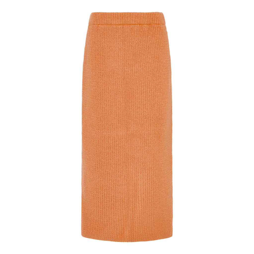 Chloe Co-Ord Midi Skirt- Apricot - Cara & The Sky