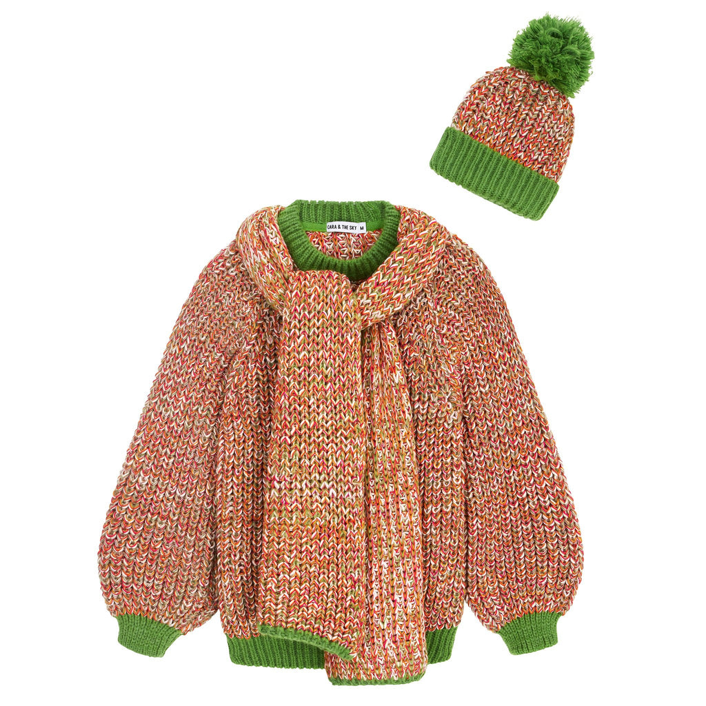 Debbie Jumper, Hat & Scarf Set - Cara & The Sky